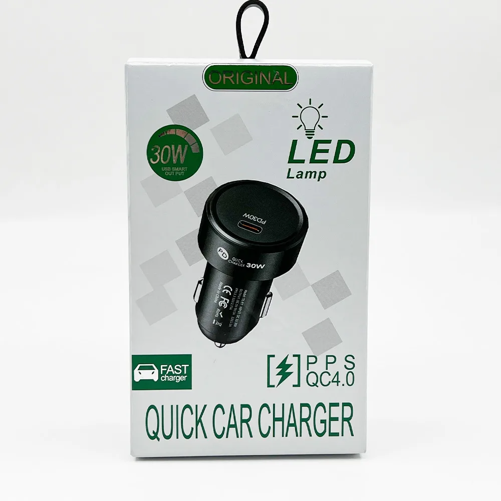 شارژر فندکی پورت تایپ سی 30W