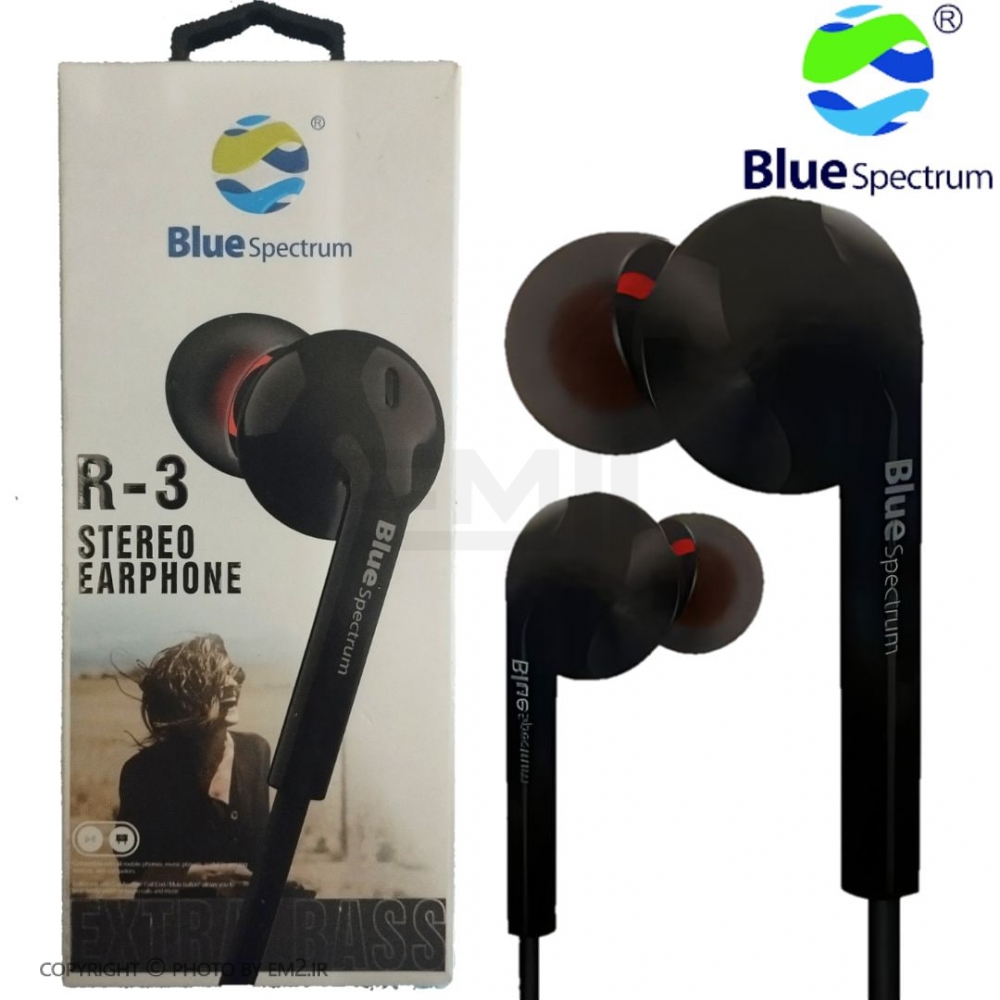 هندزفری BLUE SPECTRUM مدل R-3 اورجینال