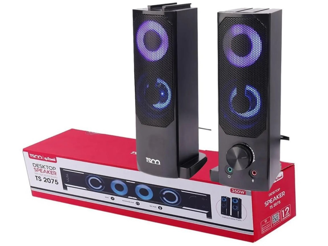 اسپیکر دو تکه تسکو مدل TS 2075 با نورپردازی LED
