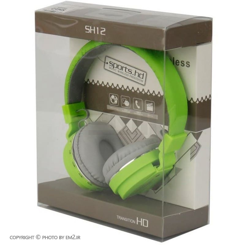 هدفون بلوتوث SH-12 و SH-10 میکس
