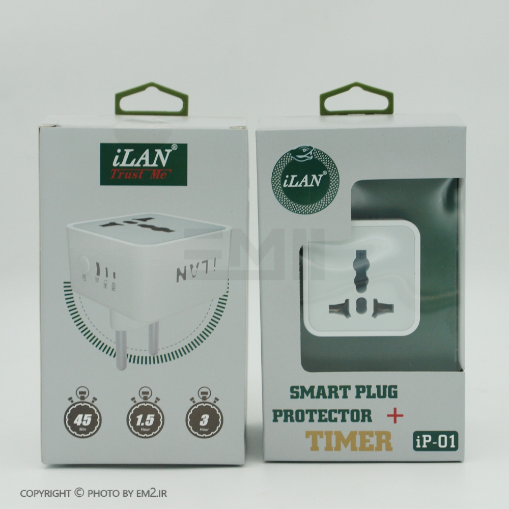 تبدیل 3 به 2 تایمر دار ILAN مدل IP-01