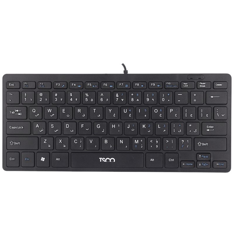 کیبورد USB تسکو سایز مینی مدل TK 8044