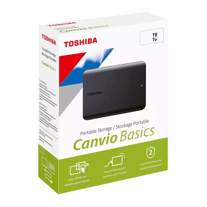 هارد اکسترنال توشیبا مدل Canvio Basics ظرفیت 4TB